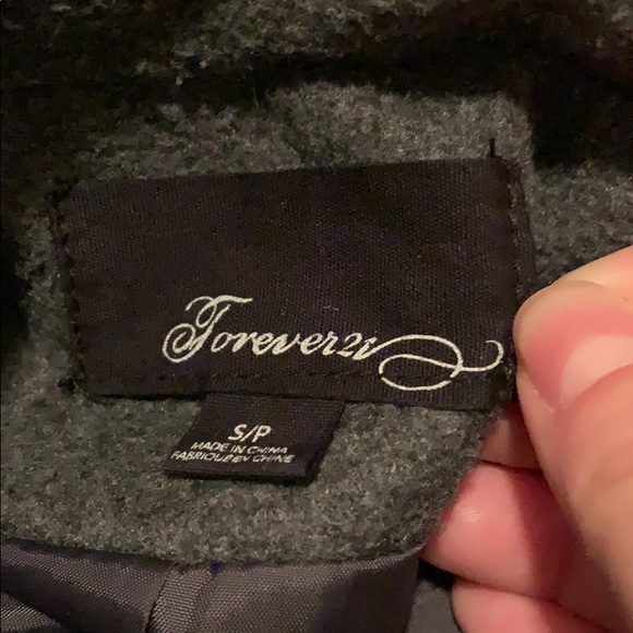 F21 Peacoat - Picture 2 of 3